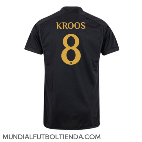 Camiseta Real Madrid Toni Kroos #8 Tercera Equipación Replica 2023-24 mangas cortas